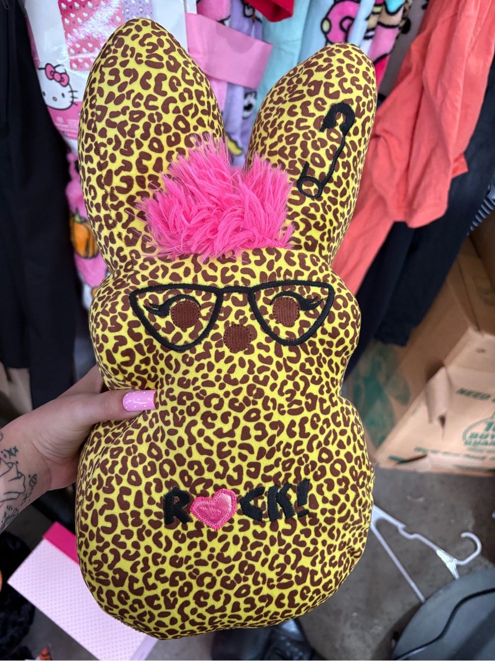 Cheetah Peeps plushie
